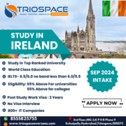 Study in Ireland Abroad Consultants in Hyderabad - TrioSpace Overseas