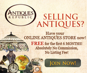 Selling Antiques? Have your ONLINE ANTIQUES STORE now for FREE!
